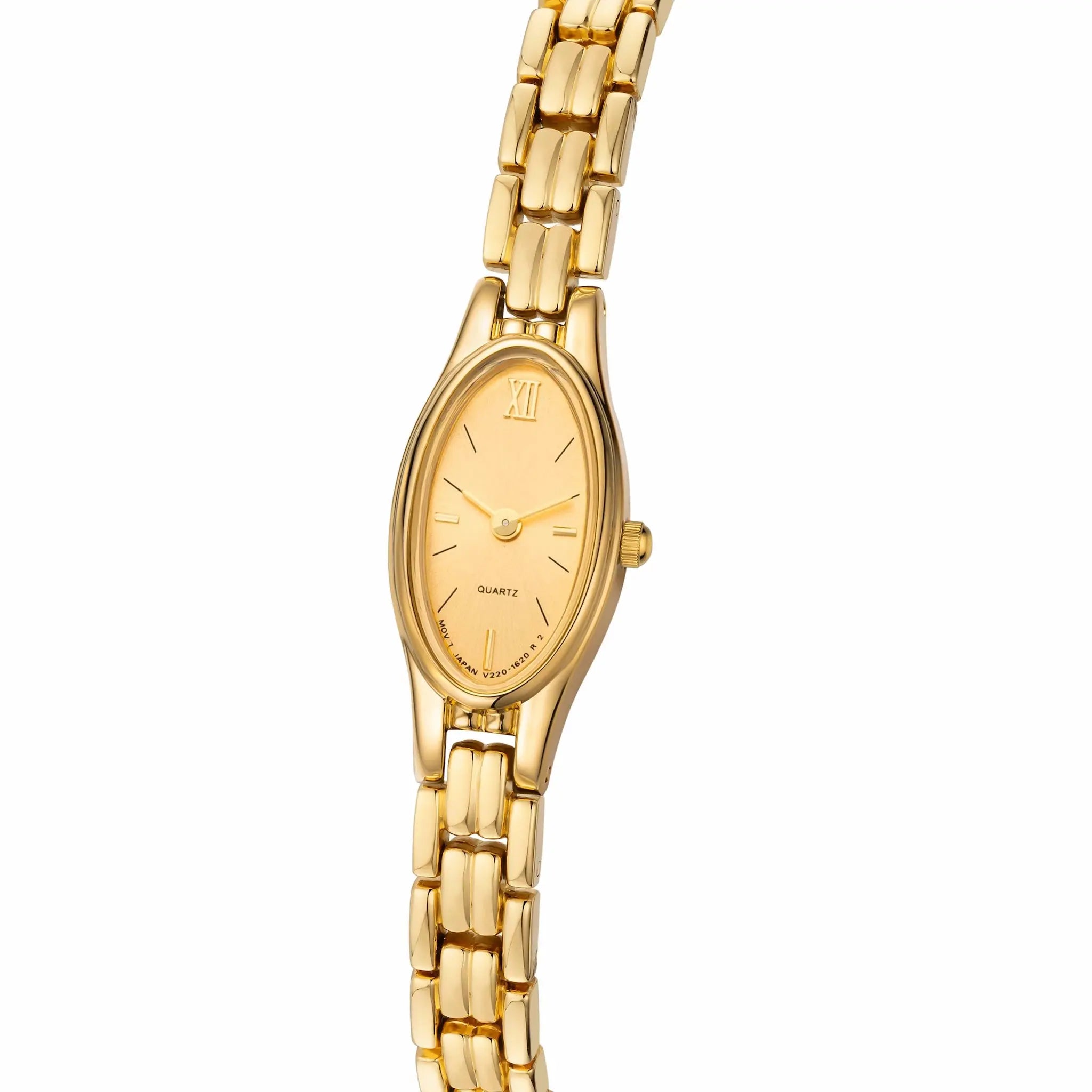 Orologio oro 18k donna raffinato con quadrante delicato – Elarie Milano
