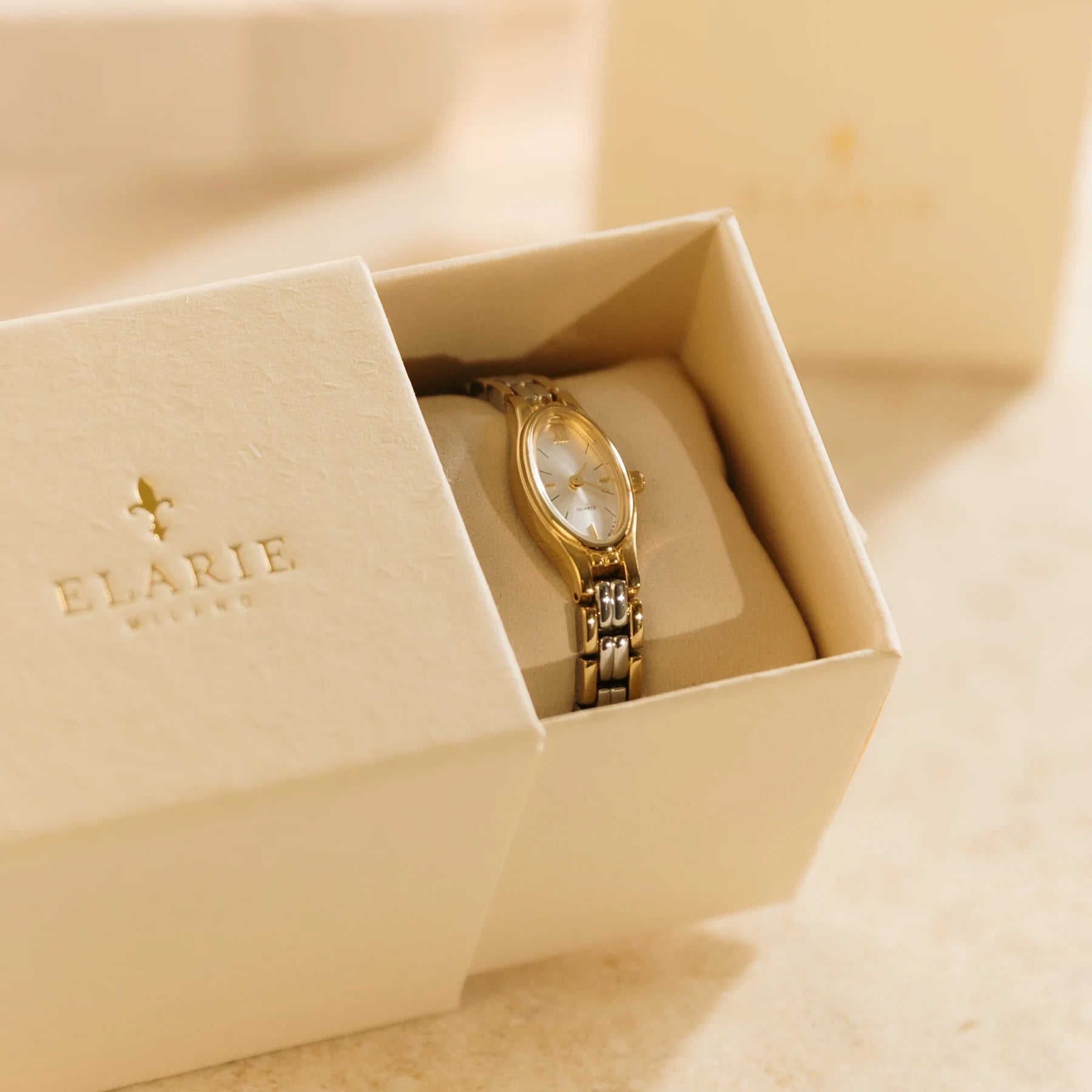Orologio da donna Elarie Milano con scatola regalo, elegante e raffinato