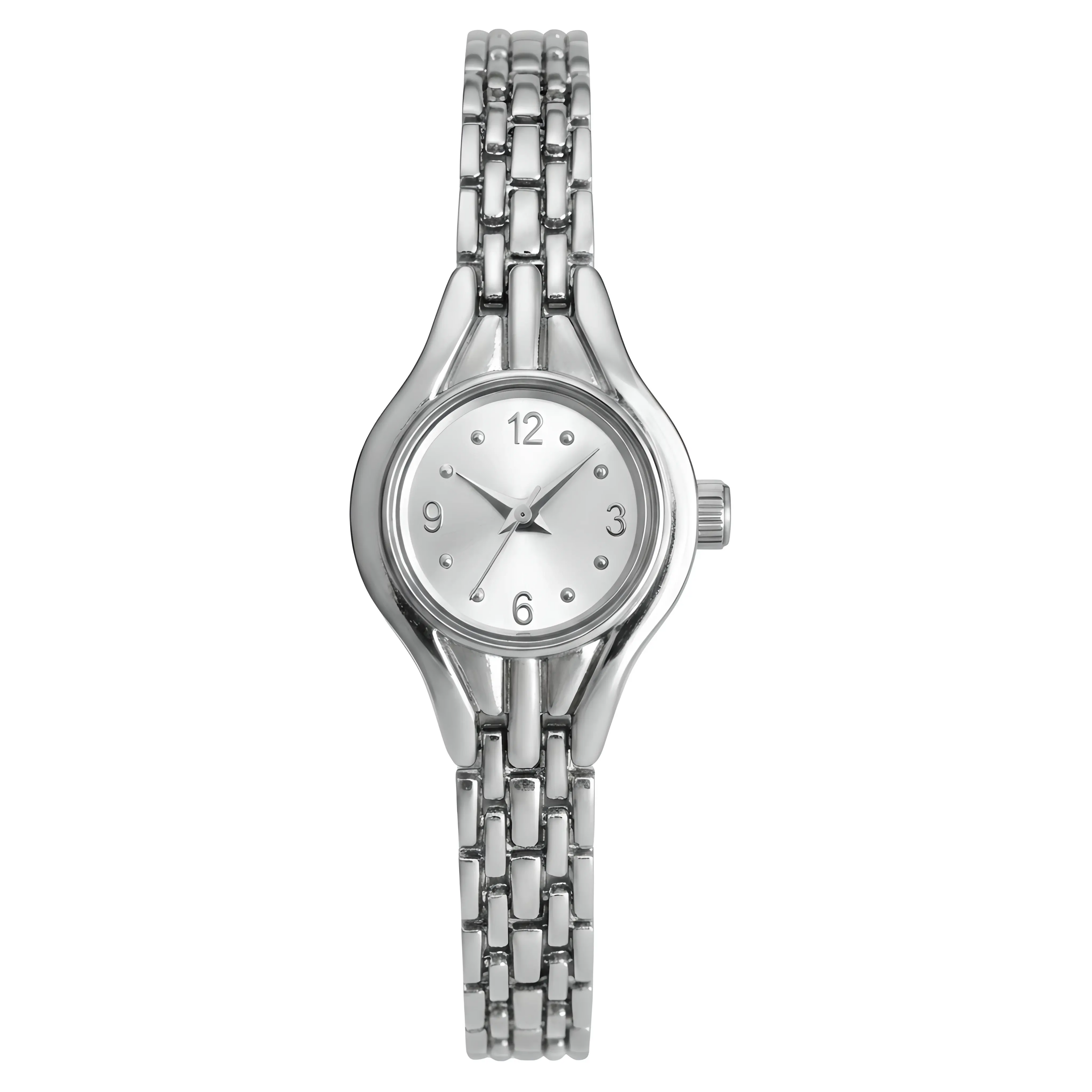 Orologio donna argento con quadrante piccolo elegante e raffinato – Elarie Milano Bianca