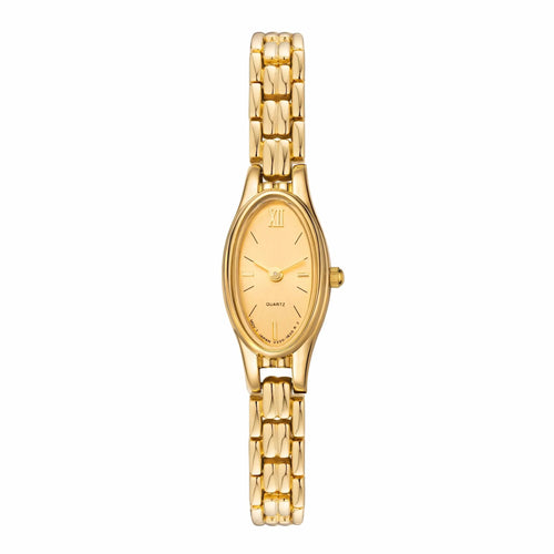 Orologio donna placcato oro 18k elegante dal design vintage – Elarie Milano