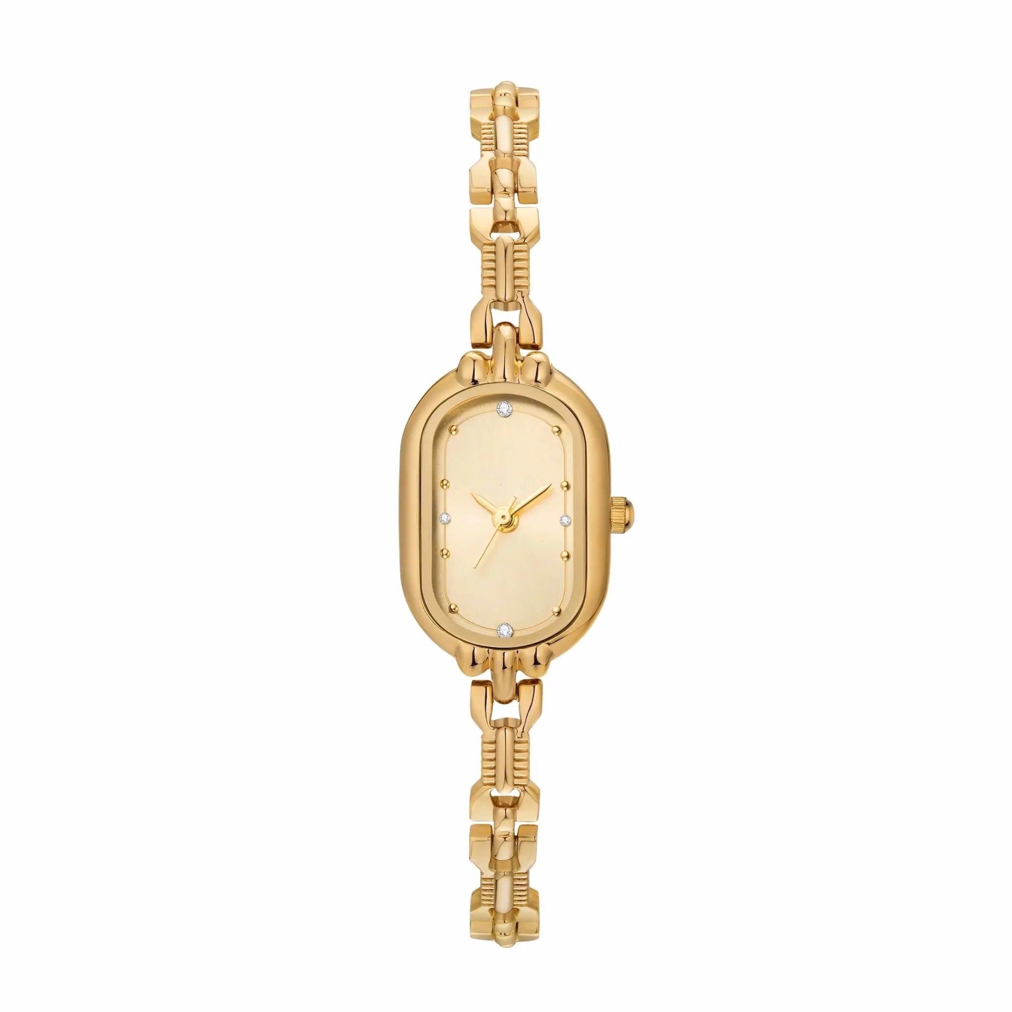 Orologio donna oro rettangolare vintage elegante – Vittoria Elarie Milano