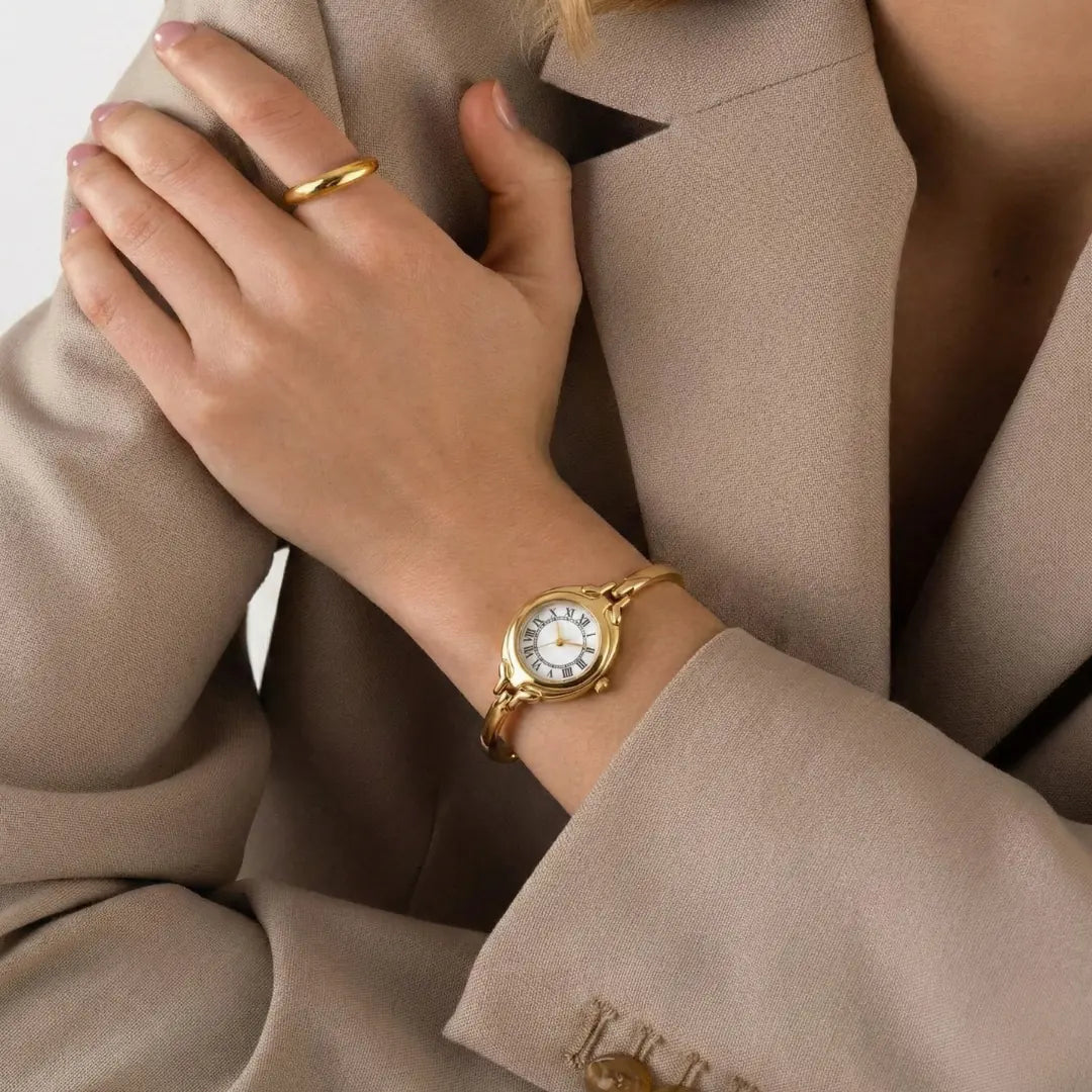 orologio donna elarie milano sophie indossato