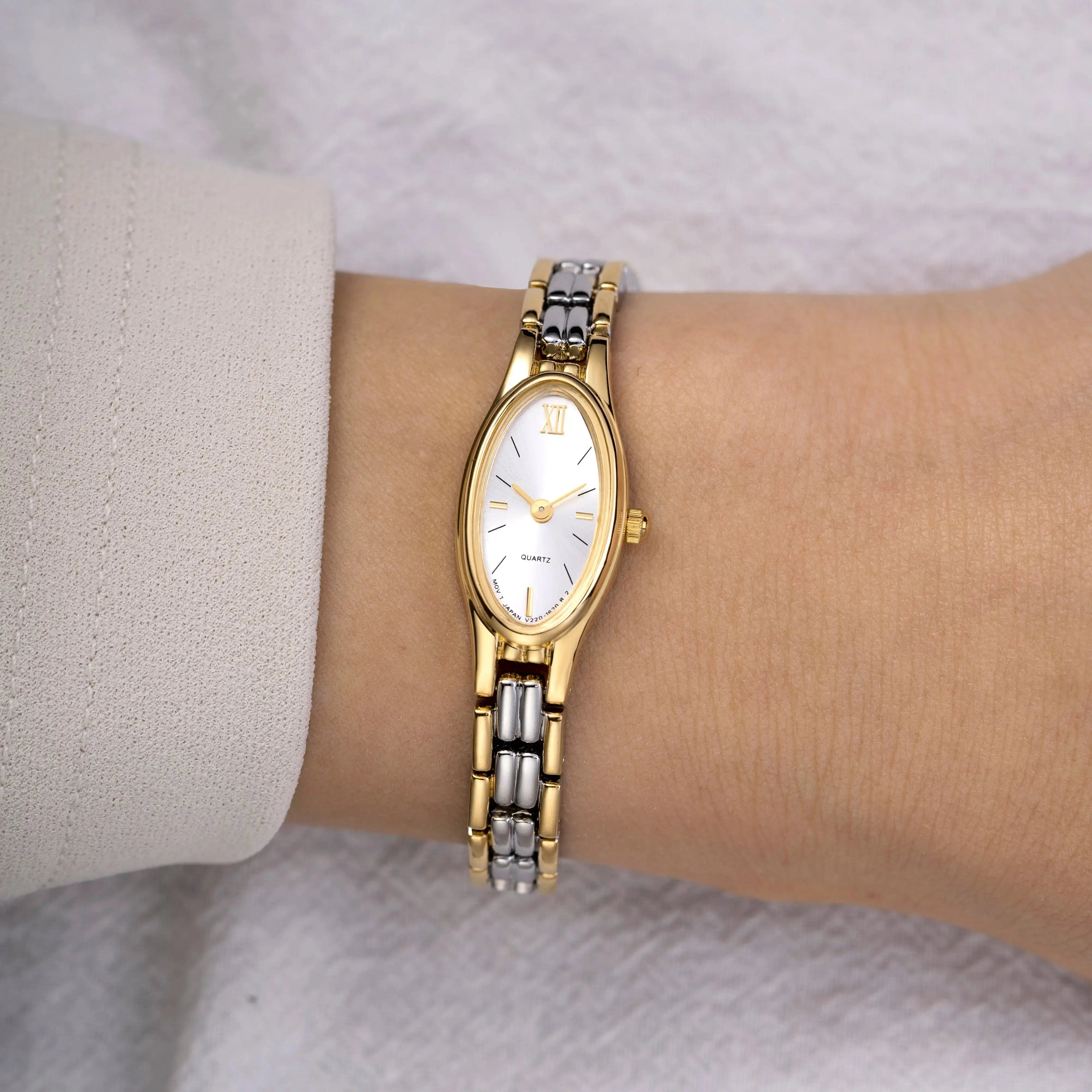 OIDEA Orologio elastico rettangolare da donna OIDEA Orologio elastico rettangolare da donna